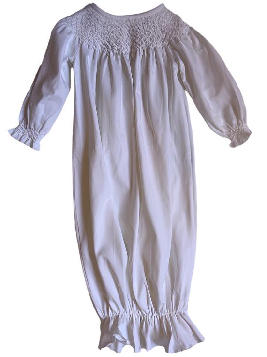 heirloom gown, newborn gown, heirloom baby, traditional baby clothes, coming home gown, coming home outfit baby boy smocked embroidered