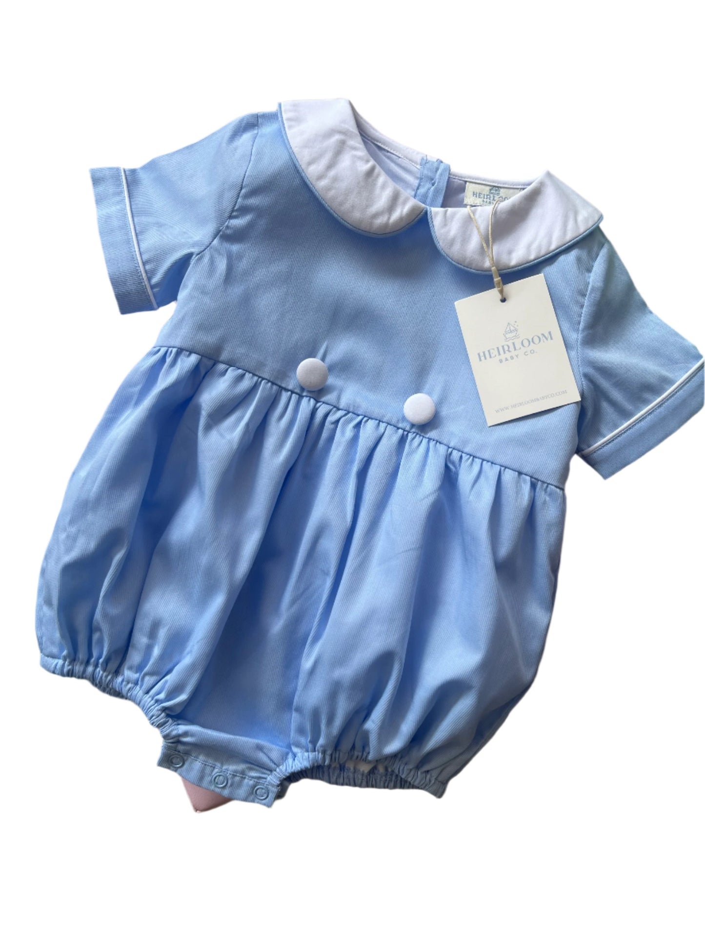 heirloom clothing, classic clothing, boys bubble, bubble, romper, traditional clothing, collared bubble, royal baby clothes, peter pan collar, baby boys