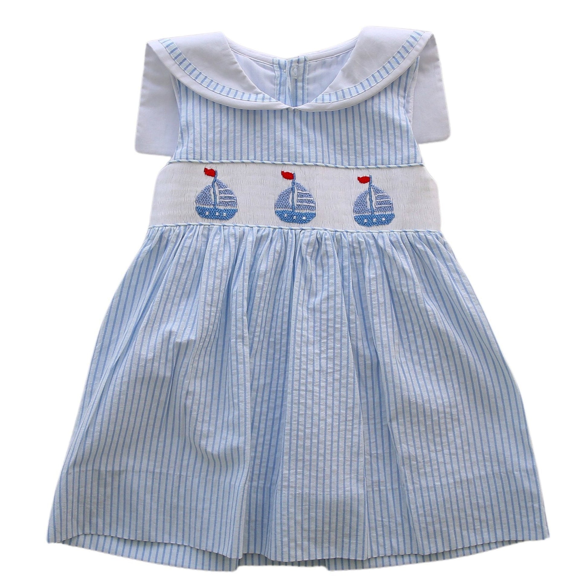 girls bubble, bubble, baby girls bubble, heirloom clothing, traditional clothing, southern baby girl, sailor bubble, sail away, sailor stripe bubble, baby girl sailor